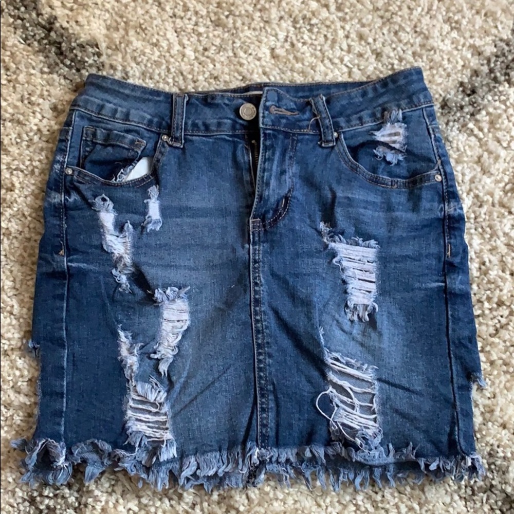 Forever 21 jean skirt